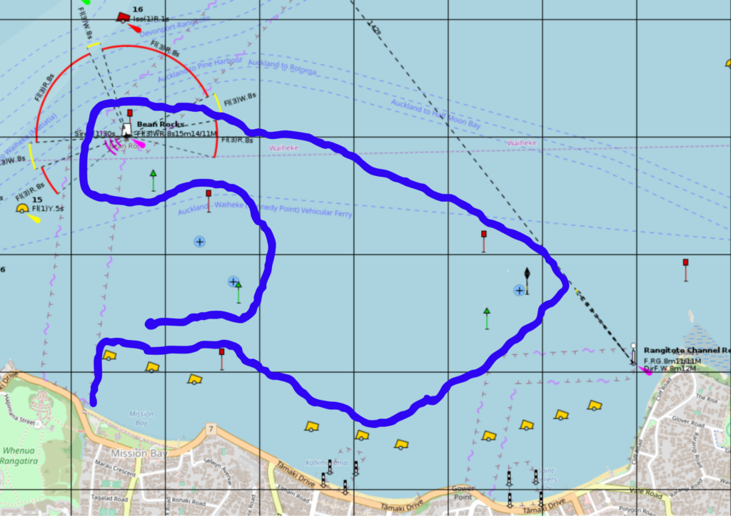 Reef to Rock Race Route